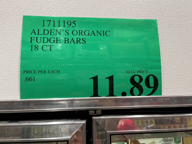 Aldens Organic Fudge Bars at Costco Review Shop Cook Love