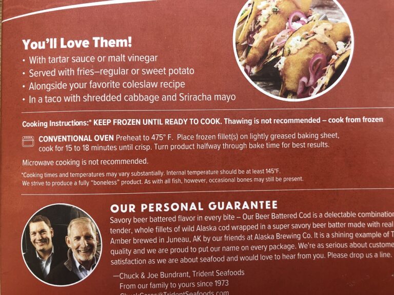 Trident Beer Battered Cod at Costco Review Shop Cook Love