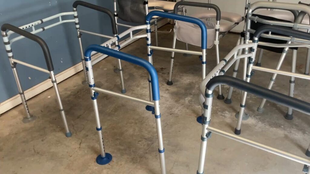 Selection of Toilet Safety Rail Systems